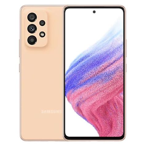Samsung 6.5” A53 - 5G - 64 Mpx - 8Gb RAM 128Gb ROM - Android - Peach (Orange)| Fiche Technique et Prix au Maroc