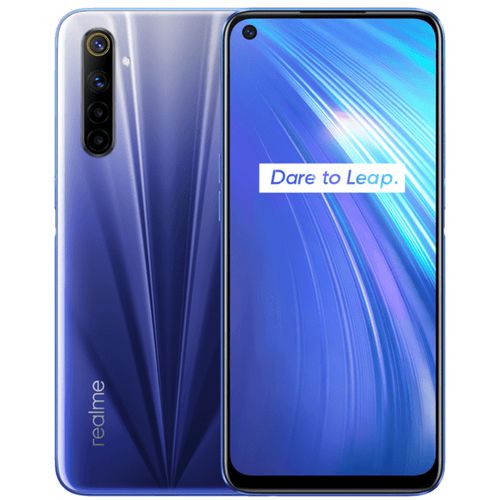realme 6  (8Go, 128Go) 64MP+8MP+2MP+2MP/16MP Android - Bleu Comet| Fiche Technique et Prix au Maroc