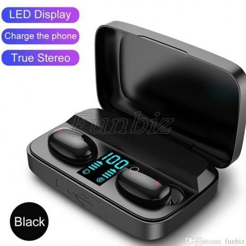 A10S Écouteurs sans fil avec affichage de charge + powerbank intégré| Fiche Technique et Prix au Maroc