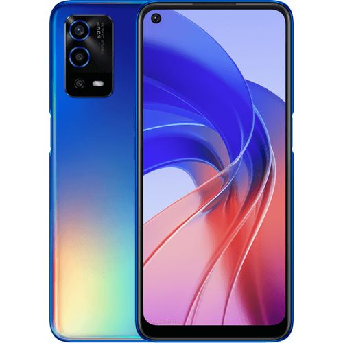 Oppo A55 6.5“ (4Go, 128 Go) Android 11 - 50MP+13MP/16MP-Helio G35 - Bleu| Fiche Technique et Prix au Maroc