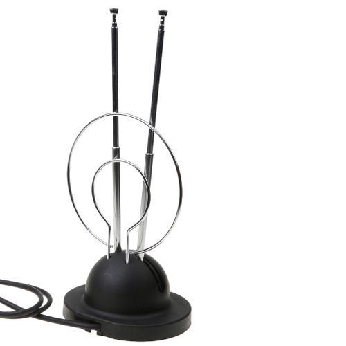 Antenne TV d’Intérieur Puissante Universel pr Couleur TV UHF HDTV VHF| Fiche Technique et Prix au Maroc