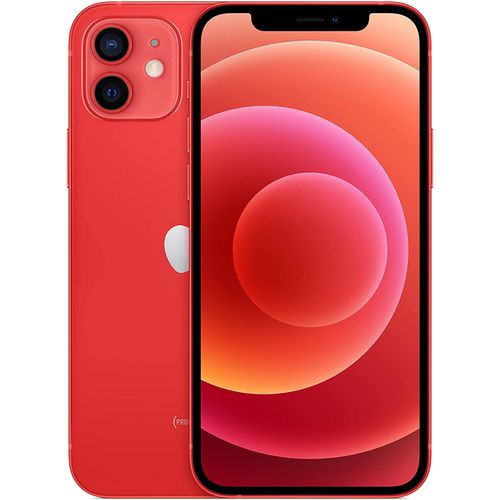 Apple iPhone 12 64GB Rouge 6,1“ Red iOS Magsafe 5G A14 Bionic 4Gb RAM ID Garantie 1 an| Fiche Technique et Prix au Maroc