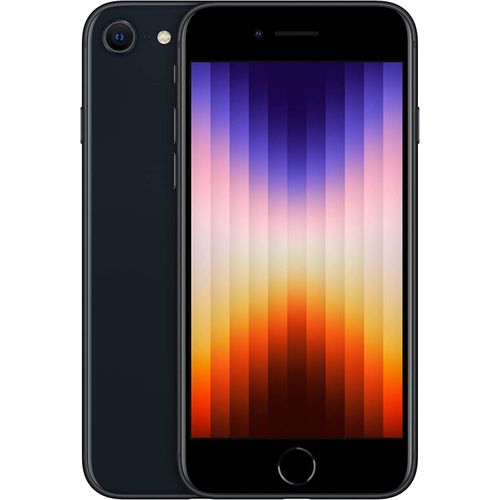 Apple iPhone SE 3ᵉ Génération 128Gb Minuit 5G Midnight A15 Touch ID 4,7“ 4Gb RAM iOS| Fiche Technique et Prix au Maroc