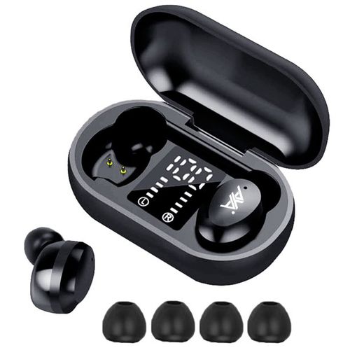 Aya Écouteurs Bluetooth 5.1 intra-auriculaires BUDS TWS 19 stéréo affichage LED tactile| Fiche Technique et Prix au Maroc