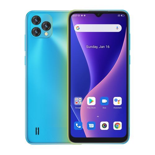 Blackview OSCAL C60 4GB+32GB Face Identification 6.528 Inch Android 11 4G Dual SIM Smartphone - Gradient Green| Fiche Technique et Prix au Maroc
