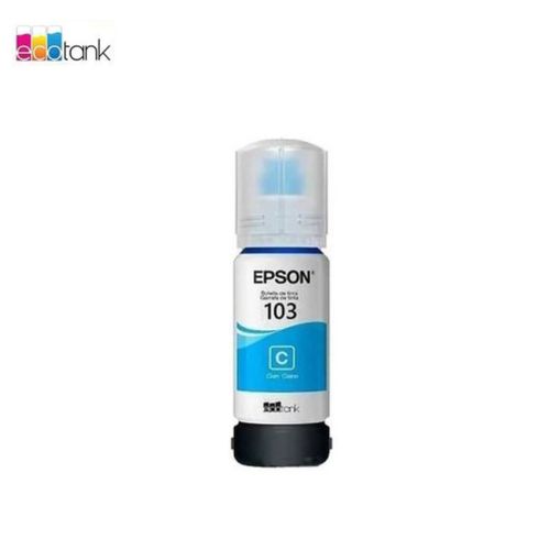 Epson Bouteille D’encre 103 Cyan pour L3110 L3111 L3150 L3160| Fiche Technique et Prix au Maroc