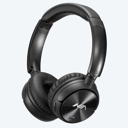Nia Casque Bluetooth Q2 avec Microphone Radio FM support Micro SD / Auxiliaire NOIR| Fiche Technique et Prix au Maroc