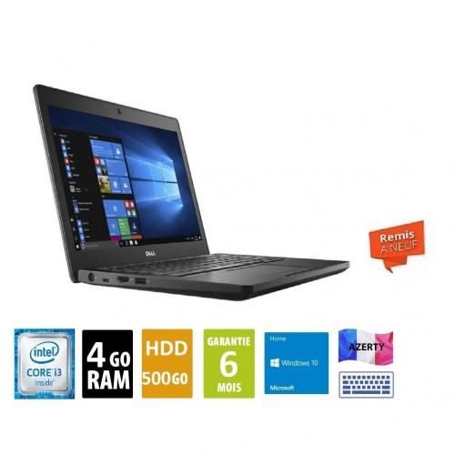DELL Latitude 5280 i3 7100U 7éme gén. 4GB RAM 500GB HDD 12.5“ -REMIS A NEUF| Fiche Technique et Prix au Maroc