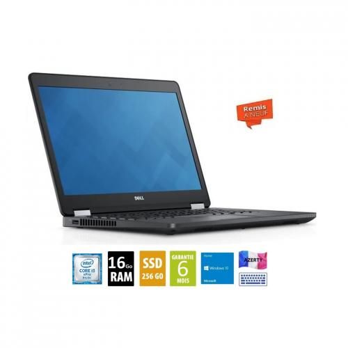 DELL Pc Portable Latitude 5470 RAM 16Go DDR4 256Gb SSD - REMIS A NEUF| Fiche Technique et Prix au Maroc