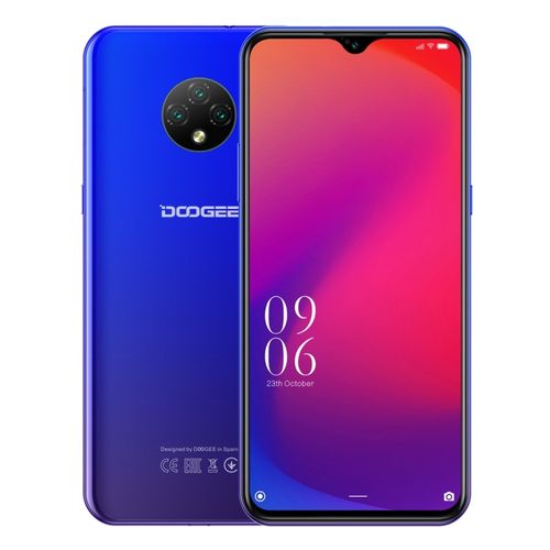 Doogee X95, 2GB+16GB, 6.52 Inch Android 10, Triple Back Cameras, 4G Smartphone - Blue| Fiche Technique et Prix au Maroc