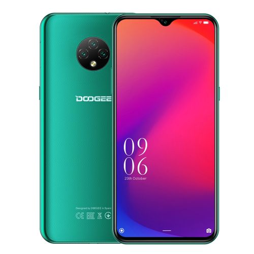 Doogee X95, 2GB+16GB, 6.52 Inch Android 10, Triple Back Cameras Smartphone - Green| Fiche Technique et Prix au Maroc