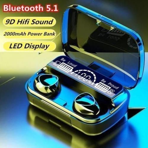 TWS Écouteurs bluetooth sans fil,M10 Bluetooth 5.1, boîte de charge,| Fiche Technique et Prix au Maroc
