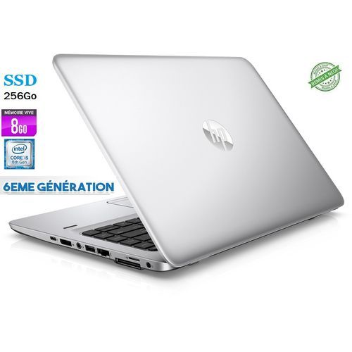 Hp EliteBook 840 G3 i5-6300U 2.40 GHz 8 Go 256 Go SSD  Remis a Neuf| Fiche Technique et Prix au Maroc