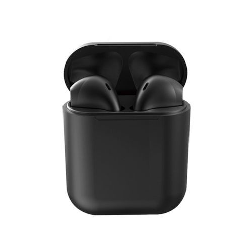 Fashion InPods12 Macaron Wireless Bluetooth 5.0 Touch Control Sports Earphones Earbuds-Black| Fiche Technique et Prix au Maroc