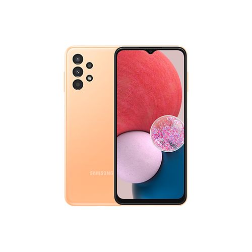 Samsung Galaxy A13 6.6“ LTE 4GB RAM + 64GB ROM 50 Mpx - Orange| Fiche Technique et Prix au Maroc