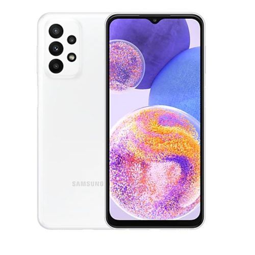 Samsung Galaxy A23 6.6“ LTE 6GB RAM + 128GB ROM - 50 Mpx - White| Fiche Technique et Prix au Maroc