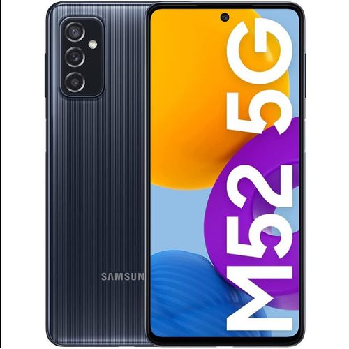 Samsung GALAXY M52- 5G – 128Go ROM - 8Go Ram - 64 Mpx - Android - Noir| Fiche Technique et Prix au Maroc