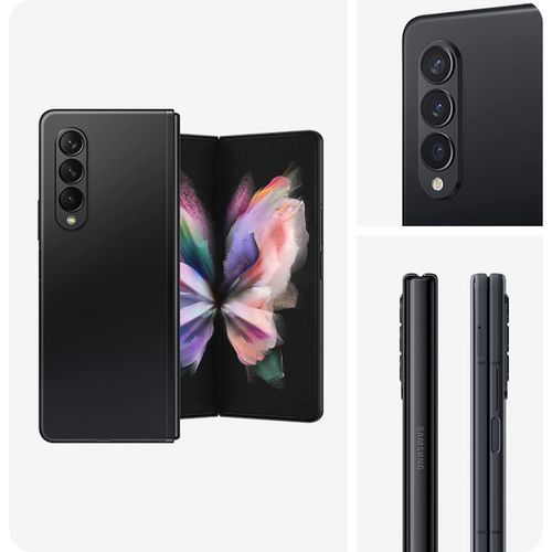 Samsung Galaxy Z Fold3 - 5G - 256Go - 12Go Ram - 12Mpx - Android - Noir| Fiche Technique et Prix au Maroc
