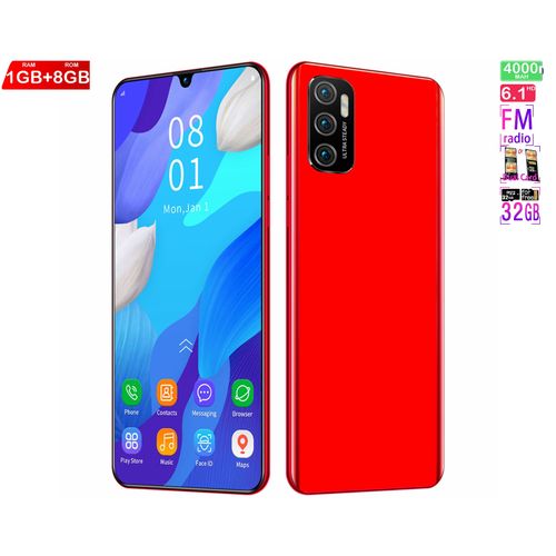 Genera 1GB+8GB Android Smartphone6.3 inch selling point Ultra HD resolution Ultra high pixel drop screen Face recognition 1g 8g modelProduct| Fiche Technique et Prix au Maroc