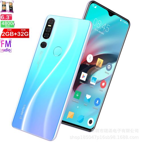 Genera 2GB+32GB Android Smartphone6.3-inch high-definition hd screen, sea screen, water drop screen, face recognition 2g 32g appearanceProduct| Fiche Technique et Prix au Maroc