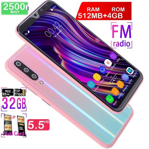 Genera 512MB+4GB Android Smartphone5.5 inch IPS screen NOVA5 3g after glass;Product| Fiche Technique et Prix au Maroc