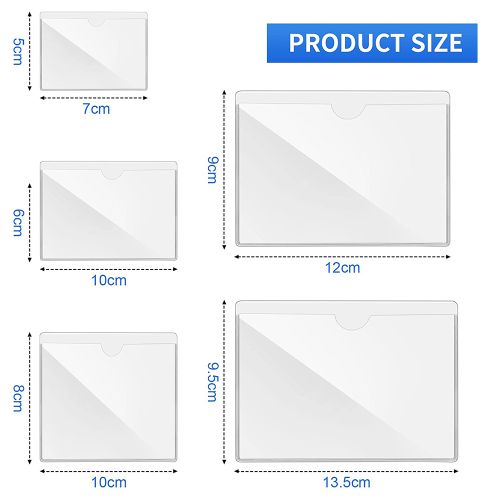 General 50 Pack 3.5 x 4.7 Inches Self-Adhesive Label Holder Card| Fiche Technique et Prix au Maroc