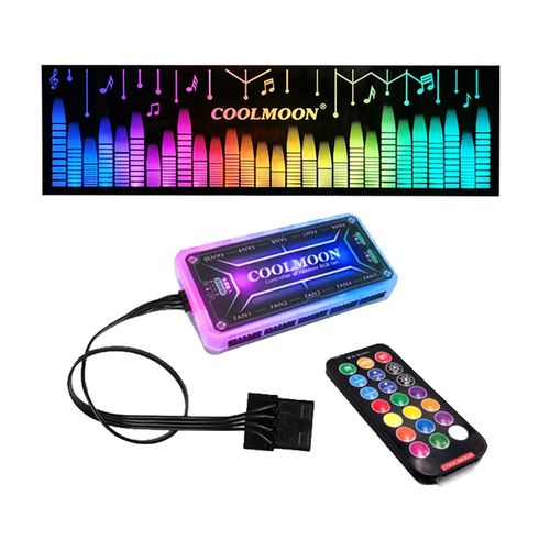 General COOLMOON Chassis Light Board RGB Light Board Power Light| Fiche Technique et Prix au Maroc