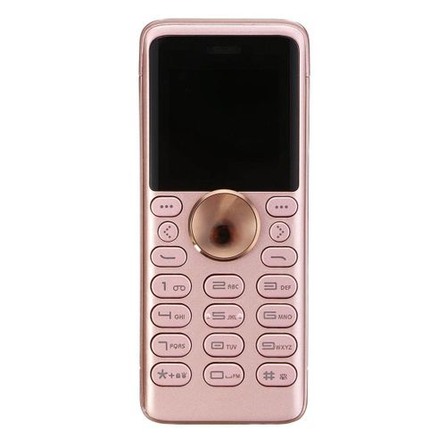 1.3 Inch Mobile Spinner Fidget Spinner Cellphone Dual SIM Mobile Reduce Stress Gadget Rose Gold Rose Gold| Fiche Technique et Prix au Maroc