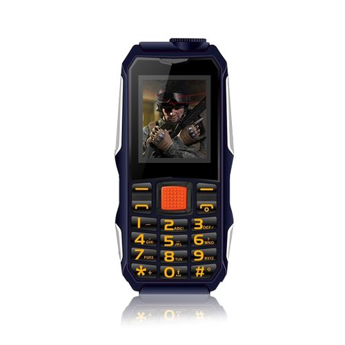 1.8 ’’ 2800mAh Torch Big Speaker Big Screen Mobile Phones Long Stand-by Blue| Fiche Technique et Prix au Maroc