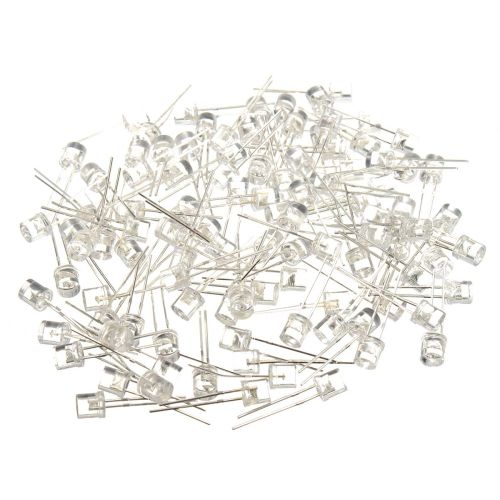 100PCS 5mm Flat N top 2pin Wide Angle Super-Bright Light Lam| Fiche Technique et Prix au Maroc