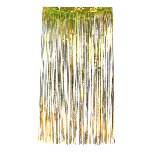 1m*2m Metallic Foil Fringe Door Curtains Party/Ch Gold (gold| Fiche Technique et Prix au Maroc