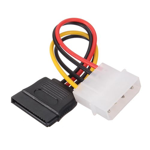35pcs High Quality SATA 15 Pin Female to Molex IDE 4 Male P| Fiche Technique et Prix au Maroc