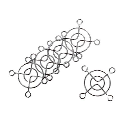 5 Pcs 3.2cm Diameter Axial DC Fan Grill Metal PC Finger Gua| Fiche Technique et Prix au Maroc