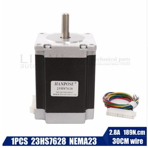 8mm Nema 23 R Motor 2.8A 189Ncm 4-wires 76mm Cable DIY 3D Pr| Fiche Technique et Prix au Maroc