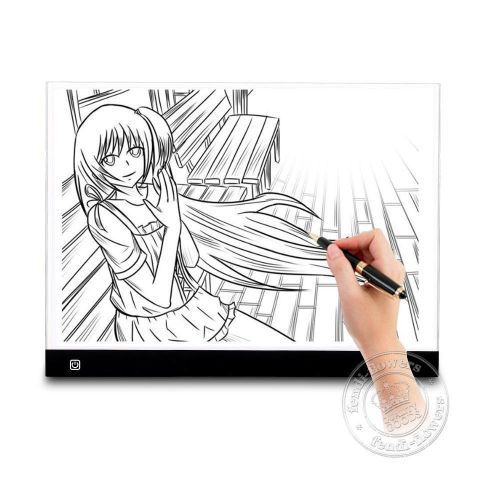 A3 LED Large Q Art Craft Drawing Tracing  Light Box Pa| Fiche Technique et Prix au Maroc