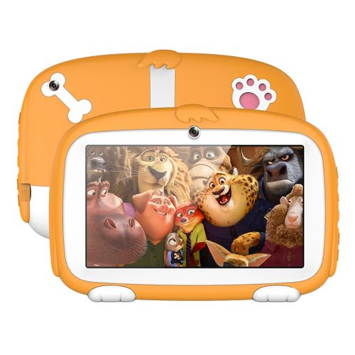 A718 Kids Education Tablet PC, 7.0 inch, 1GB+8GB, Android 6.0 Allwinner A33 Quad Core 1.3GHz(Orange)| Fiche Technique et Prix au Maroc