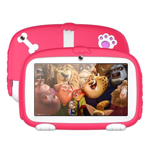 A718 Kids Education Tablet PC, 7.0 inch, 1GB+8GB, Android 6.0 Allwinner A33 Quad Core 1.3GHz(Red)| Fiche Technique et Prix au Maroc
