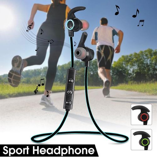 Bluetooth Wireless Headset Sport Headphone Earphone For iPhone XR XS  Samsung| Fiche Technique et Prix au Maroc