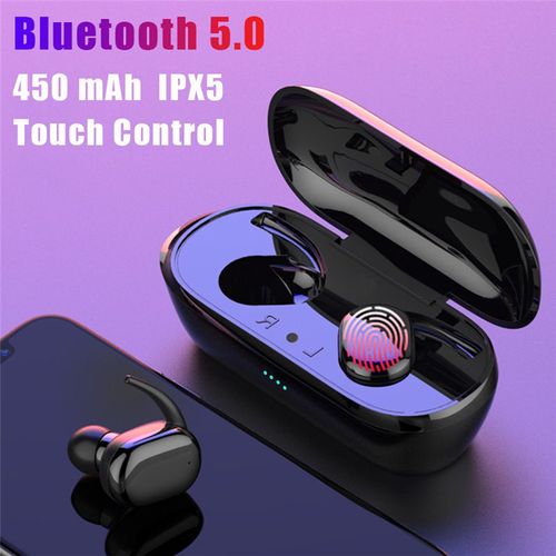 Casque Bluetooth sans fil stéréo anti - bruit casque étanche sportif| Fiche Technique et Prix au Maroc