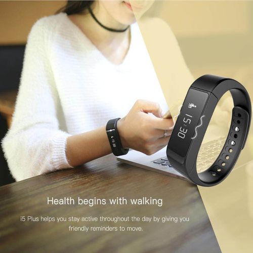 D6 PLUS Waterproof Bluetooth Smart Watch Sport Wristband For IOS Android Phones Black < black >| Fiche Technique et Prix au Maroc