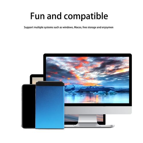 External Hard Drive 500GB HDD 2.5 Inch Portable| Fiche Technique et Prix au Maroc