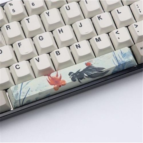 Five-sided Dyesub PBT N Carp Space Bar 6.25u Novelty Keycap| Fiche Technique et Prix au Maroc