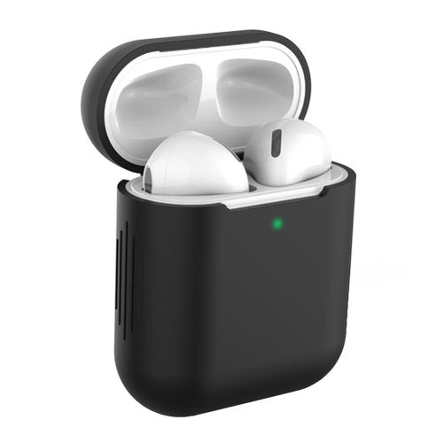 （only case）Silicone Anti-shock Wireless Earphone Full Protective Cover Case for écouteurs bluetooth 1 2-Black| Fiche Technique et Prix au Maroc