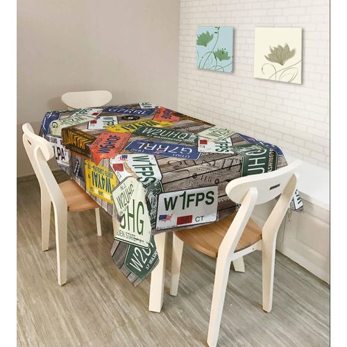 Polyester Rectangle Table Cloth Cover Banquet Wee 137*183cm| Fiche Technique et Prix au Maroc