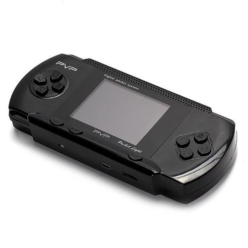 PVP Game 8 Bit 10000 in 1 Video Game Console 2.5 inch TFT Screen MP3 MP4 TV Connetion Black| Fiche Technique et Prix au Maroc