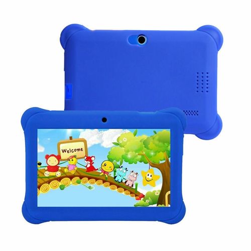 Q88 Kids Education Tablet PC, 7.0 Inch, 512MB+8GB, Android 4.4 Allwinner A33 Quad Core (Blue)| Fiche Technique et Prix au Maroc