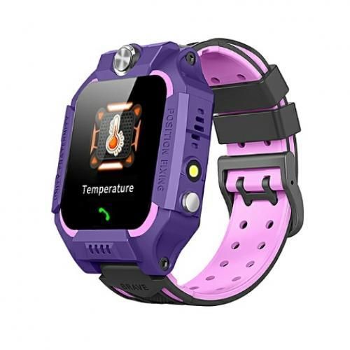 Smart  Montre de téléphone intelligent pour enfants avec GPS et camera et fente pour carte SIM 1- smart watch VIOLET| Fiche Technique et Prix au Maroc