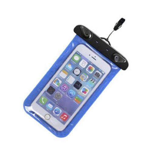 Transparent Waterproof Sealed Dry Bag With Arm Band For mobile phone blue| Fiche Technique et Prix au Maroc