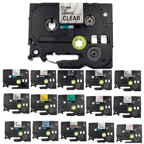 TZEFX132 Laminated Label Tape Compatible For Brother  TZE431| Fiche Technique et Prix au Maroc