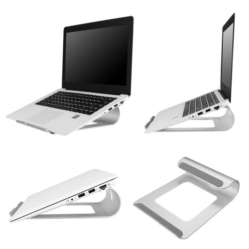 UK Aluminum Laptop Stand Tablet Desk Holder Dock For MacBook Pro Air Notebook| Fiche Technique et Prix au Maroc